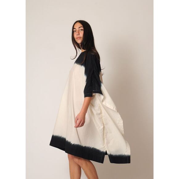 UZI NYC Dip Dye Caftan One Size - Picture 2 of 9